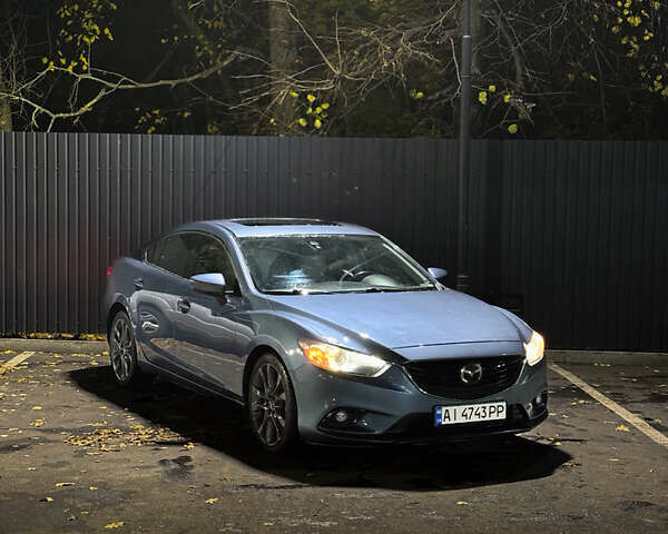 Синий Мазда 6, объемом двигателя 2.49 л и пробегом 178 тыс. км за 10800 $, фото 1 на Automoto.ua