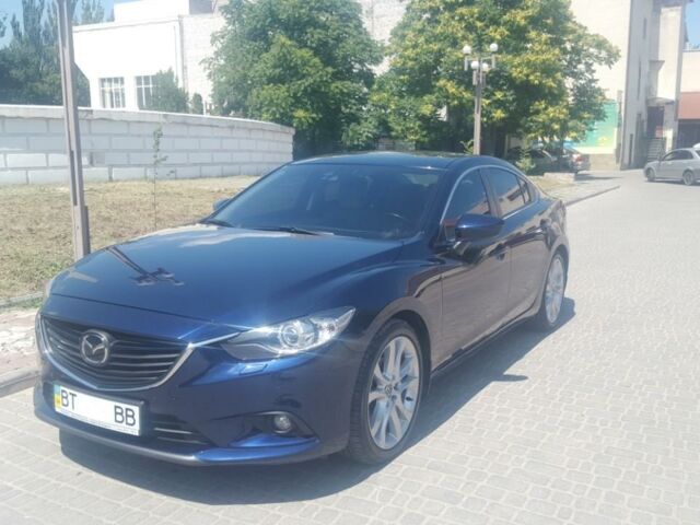 Синій Мазда 6, об'ємом двигуна 2.5 л та пробігом 61 тис. км за 18500 $, фото 1 на Automoto.ua