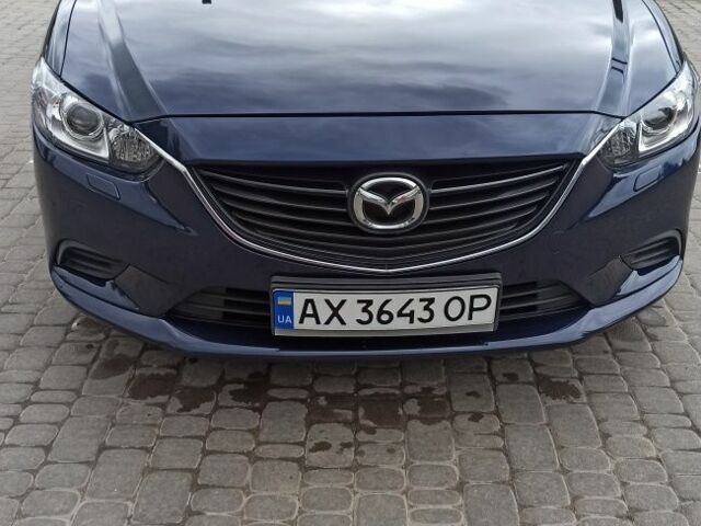 Синий Мазда 6, объемом двигателя 2 л и пробегом 188 тыс. км за 10511 $, фото 1 на Automoto.ua
