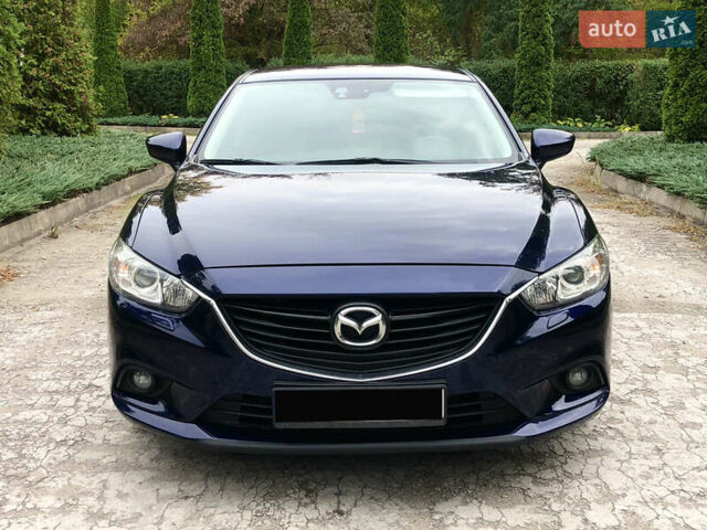 Синий Мазда 6, объемом двигателя 2 л и пробегом 223 тыс. км за 10800 $, фото 1 на Automoto.ua