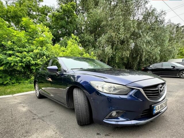 Синий Мазда 6, объемом двигателя 2.49 л и пробегом 183 тыс. км за 9900 $, фото 1 на Automoto.ua