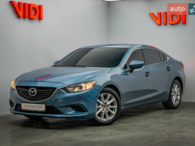 Синий Мазда 6, объемом двигателя 2.5 л и пробегом 177 тыс. км за 10534 $, фото 1 на Automoto.ua