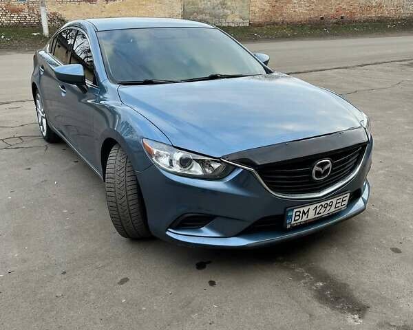 Синий Мазда 6, объемом двигателя 2.5 л и пробегом 220 тыс. км за 9900 $, фото 1 на Automoto.ua