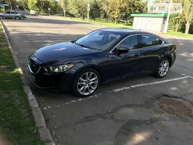 Синий Мазда 6, объемом двигателя 2.5 л и пробегом 170 тыс. км за 12000 $, фото 1 на Automoto.ua