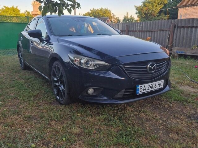 Синий Мазда 6, объемом двигателя 2.49 л и пробегом 173 тыс. км за 11500 $, фото 1 на Automoto.ua