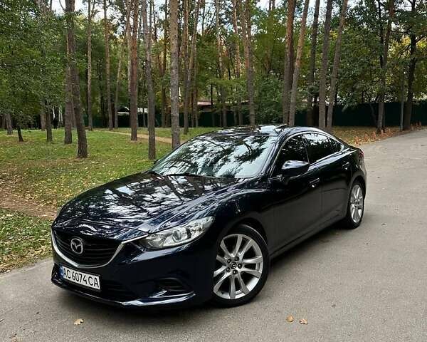 Синий Мазда 6, объемом двигателя 2.49 л и пробегом 168 тыс. км за 10450 $, фото 1 на Automoto.ua