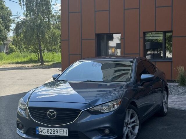 Синий Мазда 6, объемом двигателя 2.5 л и пробегом 178 тыс. км за 10800 $, фото 1 на Automoto.ua