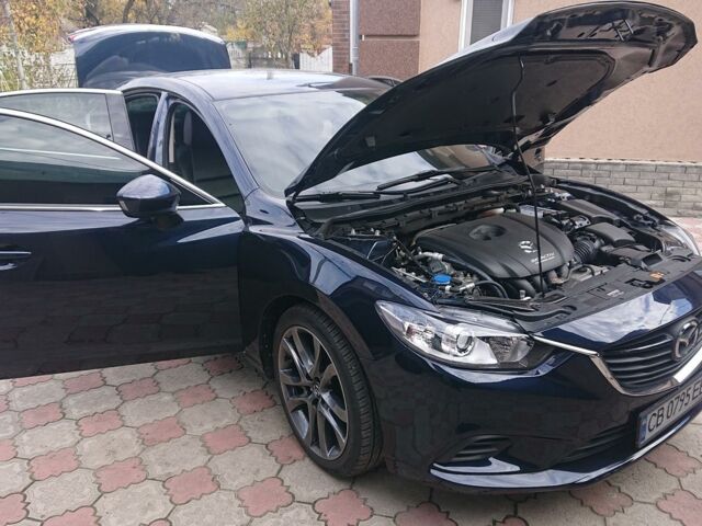Синий Мазда 6, объемом двигателя 2.5 л и пробегом 130 тыс. км за 12600 $, фото 1 на Automoto.ua