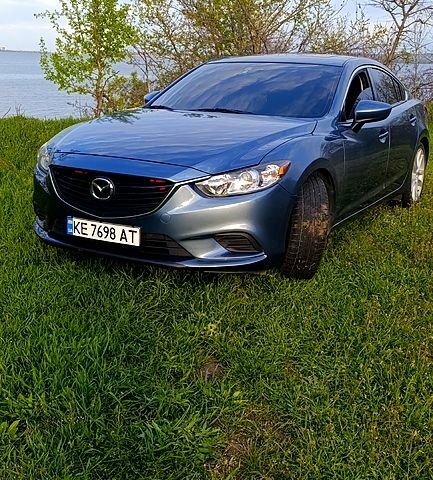 Синий Мазда 6, объемом двигателя 2.5 л и пробегом 160 тыс. км за 12300 $, фото 1 на Automoto.ua