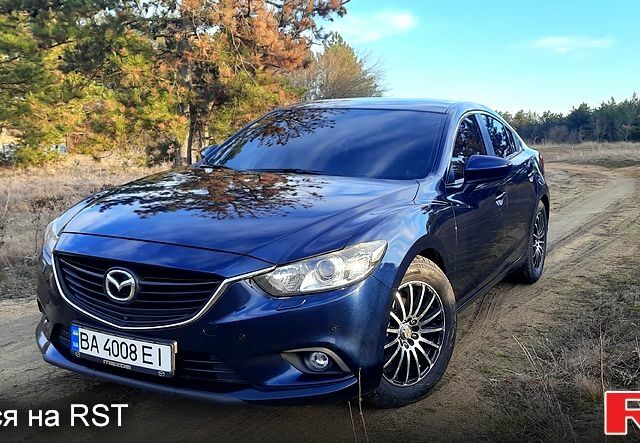 Синій Мазда 6, об'ємом двигуна 2 л та пробігом 150 тис. км за 11900 $, фото 1 на Automoto.ua