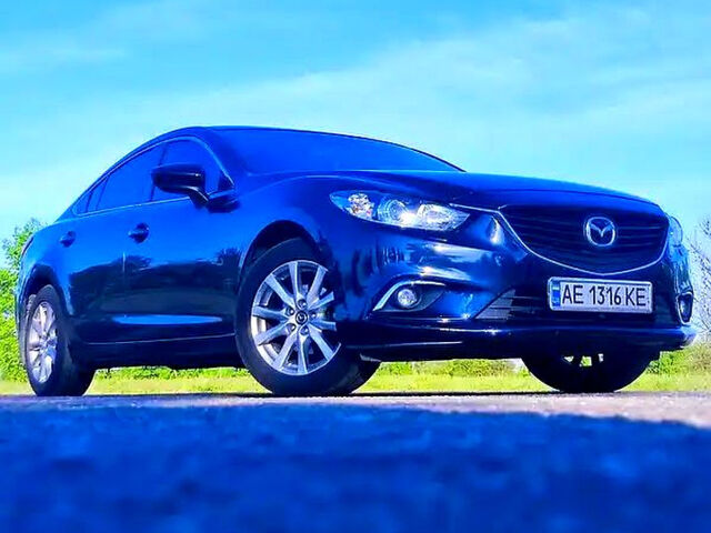 Синий Мазда 6, объемом двигателя 2 л и пробегом 165 тыс. км за 12000 $, фото 1 на Automoto.ua
