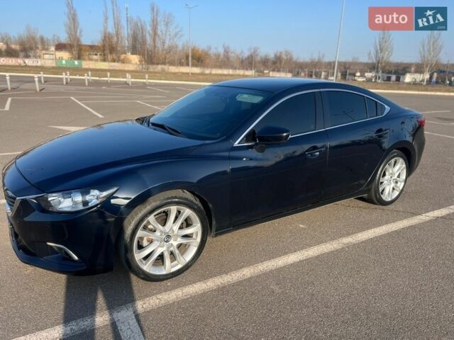 Синий Мазда 6, объемом двигателя 2.49 л и пробегом 252 тыс. км за 10500 $, фото 1 на Automoto.ua