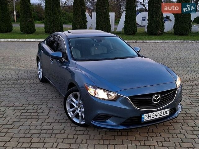 Синий Мазда 6, объемом двигателя 2.49 л и пробегом 209 тыс. км за 11599 $, фото 1 на Automoto.ua