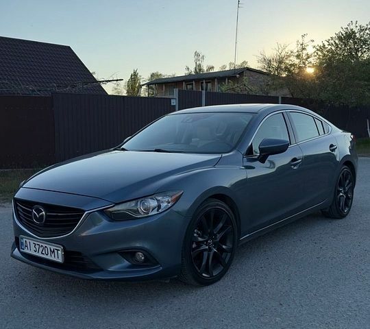 Синий Мазда 6, объемом двигателя 2.49 л и пробегом 150 тыс. км за 12500 $, фото 1 на Automoto.ua