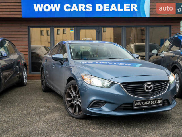 Синий Мазда 6, объемом двигателя 2.49 л и пробегом 147 тыс. км за 11500 $, фото 1 на Automoto.ua