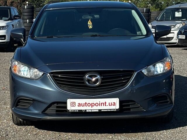 Синий Мазда 6, объемом двигателя 2.49 л и пробегом 110 тыс. км за 12200 $, фото 1 на Automoto.ua