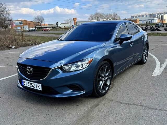 Синий Мазда 6, объемом двигателя 25 л и пробегом 228 тыс. км за 12600 $, фото 1 на Automoto.ua