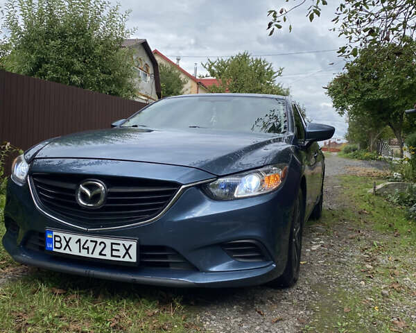 Синий Мазда 6, объемом двигателя 2.49 л и пробегом 121 тыс. км за 12999 $, фото 1 на Automoto.ua