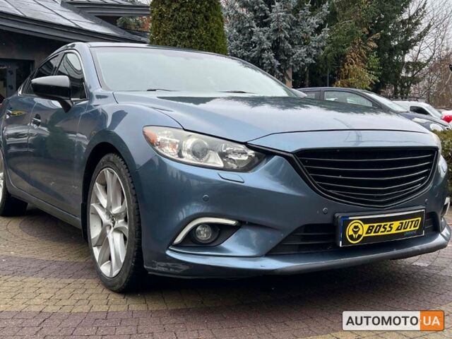 Синий Мазда 6, объемом двигателя 2.5 л и пробегом 165 тыс. км за 11999 $, фото 1 на Automoto.ua