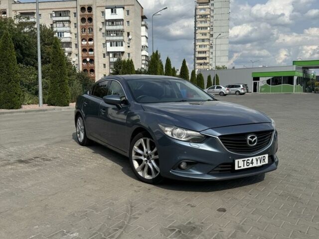 Синій Мазда 6, об'ємом двигуна 2.2 л та пробігом 210 тис. км за 5500 $, фото 1 на Automoto.ua