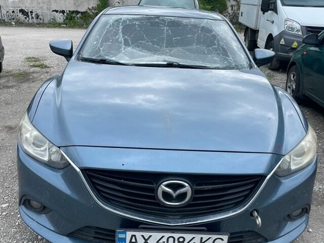 Синий Мазда 6, объемом двигателя 2.49 л и пробегом 225 тыс. км за 4200 $, фото 1 на Automoto.ua