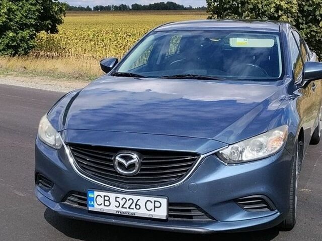 Синій Мазда 6, об'ємом двигуна 2.49 л та пробігом 213 тис. км за 10500 $, фото 1 на Automoto.ua