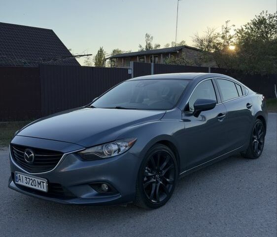 Синий Мазда 6, объемом двигателя 2.5 л и пробегом 150 тыс. км за 12500 $, фото 1 на Automoto.ua
