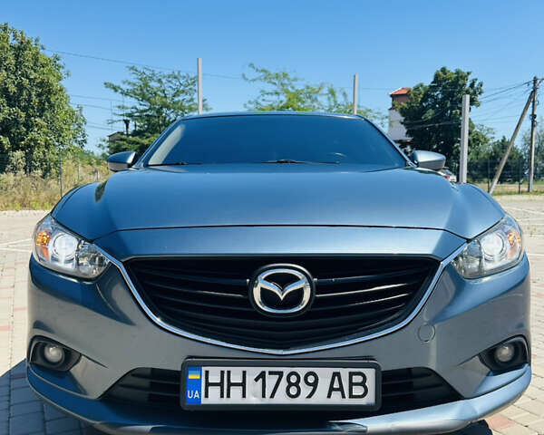 Синий Мазда 6, объемом двигателя 2.49 л и пробегом 243 тыс. км за 10500 $, фото 1 на Automoto.ua