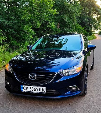 Синій Мазда 6, об'ємом двигуна 2.5 л та пробігом 163 тис. км за 12000 $, фото 1 на Automoto.ua