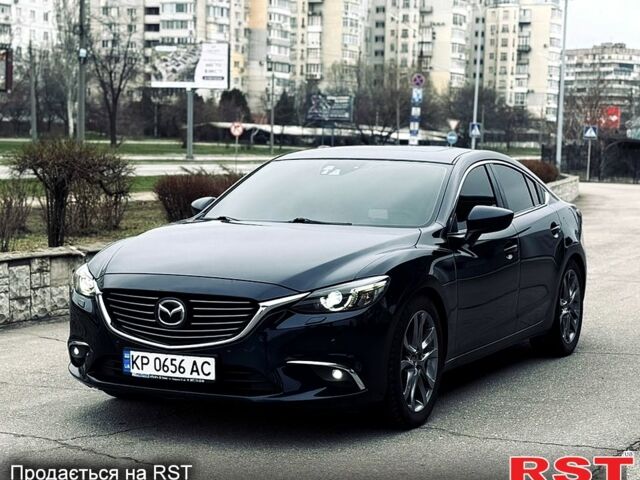 Синий Мазда 6, объемом двигателя 2.5 л и пробегом 180 тыс. км за 15500 $, фото 1 на Automoto.ua