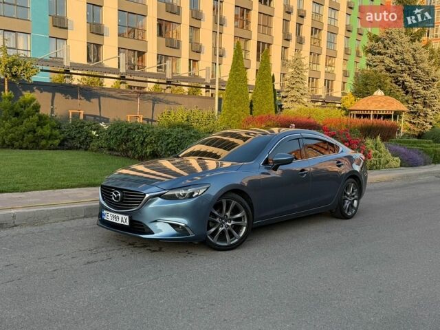 Синий Мазда 6, объемом двигателя 2.49 л и пробегом 153 тыс. км за 12500 $, фото 1 на Automoto.ua
