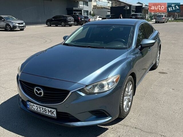 Синий Мазда 6, объемом двигателя 2.49 л и пробегом 201 тыс. км за 11600 $, фото 1 на Automoto.ua