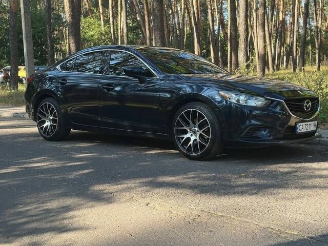 Синий Мазда 6, объемом двигателя 2.49 л и пробегом 102 тыс. км за 12999 $, фото 1 на Automoto.ua