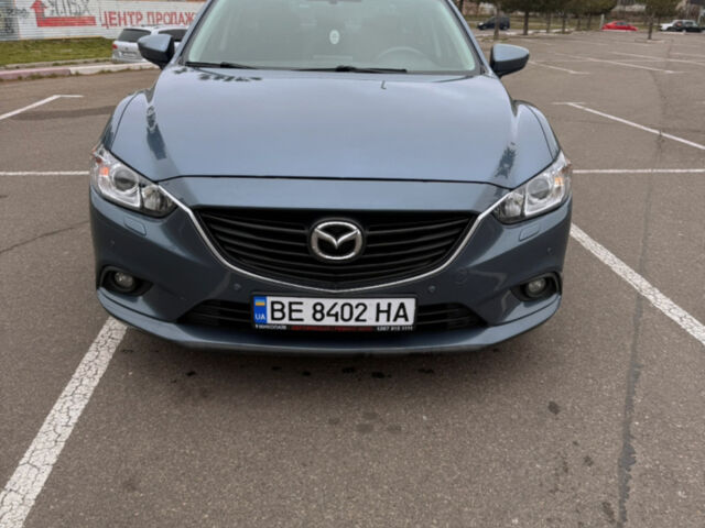 Синий Мазда 6, объемом двигателя 2.49 л и пробегом 157 тыс. км за 13200 $, фото 1 на Automoto.ua