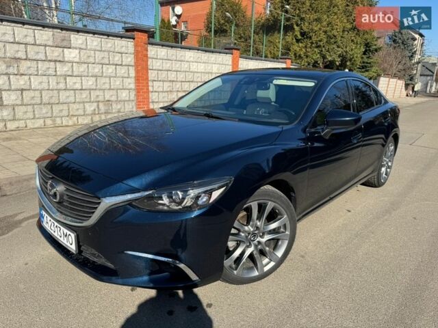 Синий Мазда 6, объемом двигателя 2.49 л и пробегом 106 тыс. км за 15290 $, фото 1 на Automoto.ua