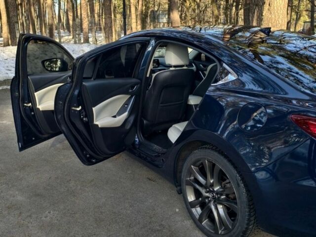Синий Мазда 6, объемом двигателя 2.49 л и пробегом 185 тыс. км за 13100 $, фото 1 на Automoto.ua