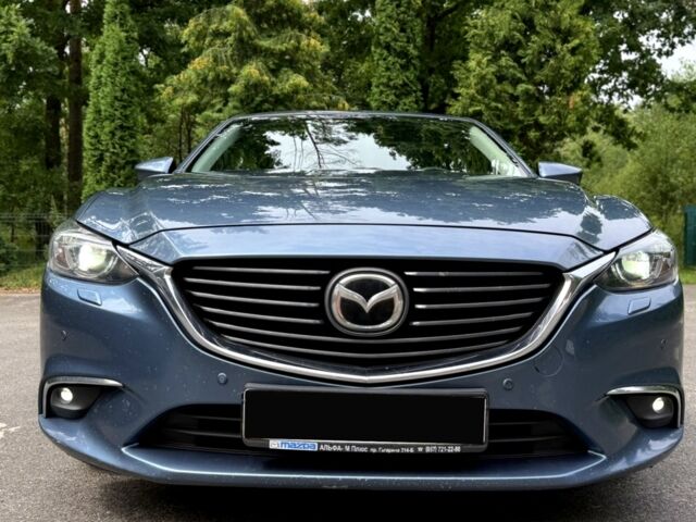 Синий Мазда 6, объемом двигателя 2.49 л и пробегом 198 тыс. км за 14100 $, фото 1 на Automoto.ua