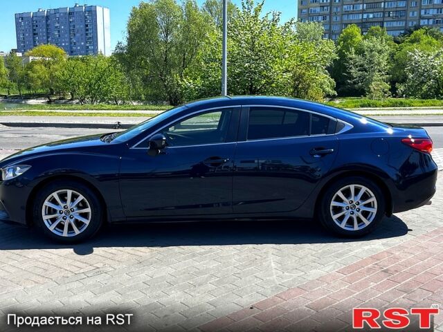 Синий Мазда 6, объемом двигателя 2 л и пробегом 197 тыс. км за 11900 $, фото 1 на Automoto.ua