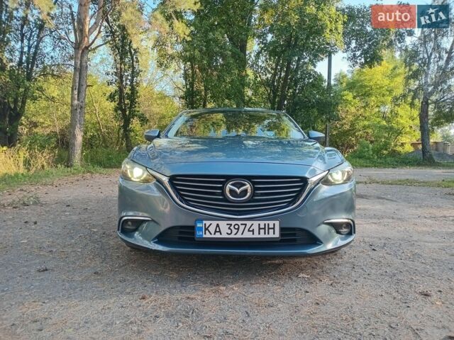 Синий Мазда 6, объемом двигателя 2.49 л и пробегом 165 тыс. км за 12200 $, фото 1 на Automoto.ua