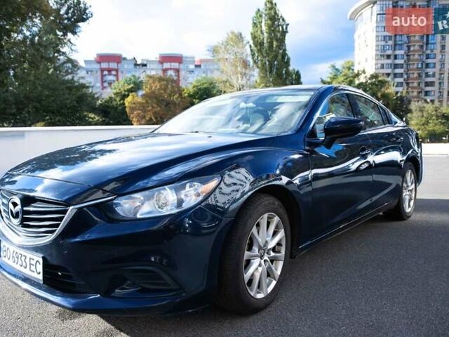 Синий Мазда 6, объемом двигателя 2.49 л и пробегом 150 тыс. км за 11500 $, фото 1 на Automoto.ua