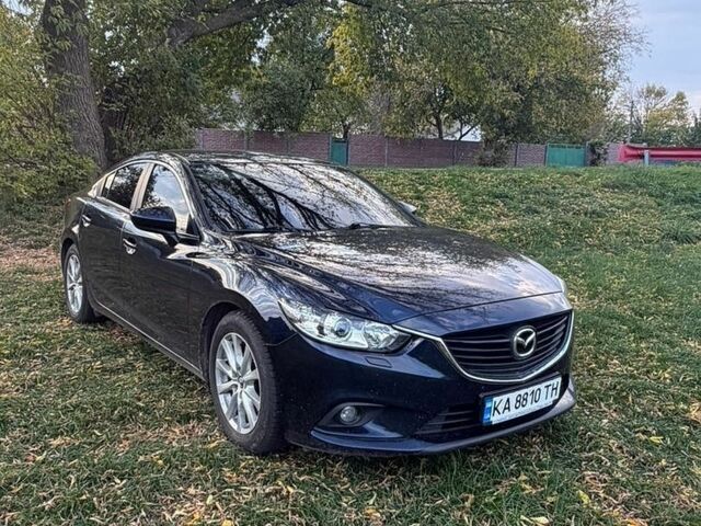 Синий Мазда 6, объемом двигателя 2 л и пробегом 152 тыс. км за 12500 $, фото 1 на Automoto.ua