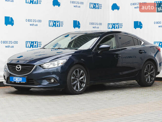 Синій Мазда 6, об'ємом двигуна 2 л та пробігом 248 тис. км за 11500 $, фото 1 на Automoto.ua