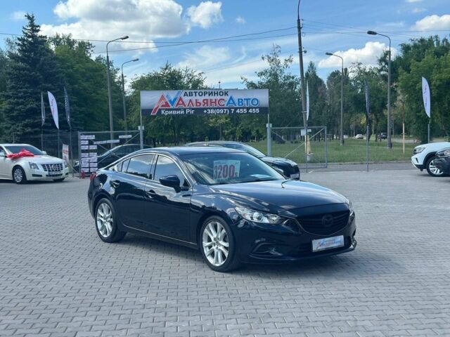 Синий Мазда 6, объемом двигателя 2.5 л и пробегом 180 тыс. км за 12500 $, фото 1 на Automoto.ua