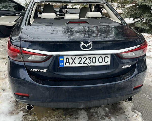 Синий Мазда 6, объемом двигателя 2.49 л и пробегом 131 тыс. км за 5200 $, фото 1 на Automoto.ua