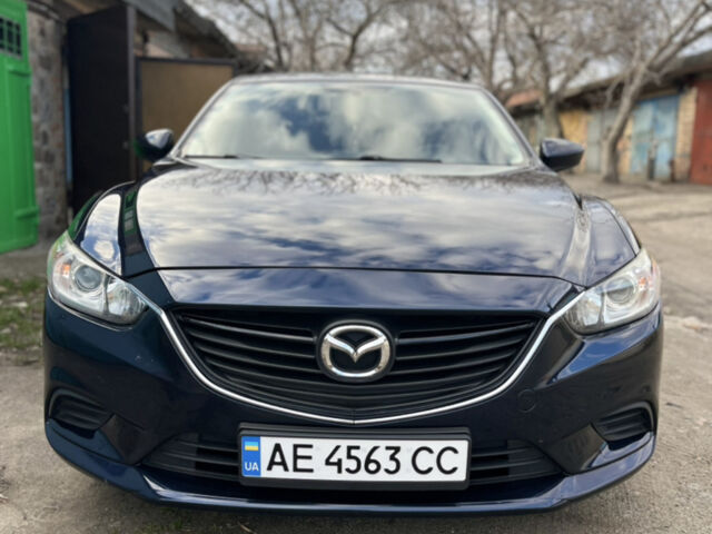 Синий Мазда 6, объемом двигателя 2.49 л и пробегом 237 тыс. км за 11800 $, фото 1 на Automoto.ua