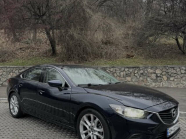 Синий Мазда 6, объемом двигателя 2.49 л и пробегом 150 тыс. км за 12400 $, фото 1 на Automoto.ua
