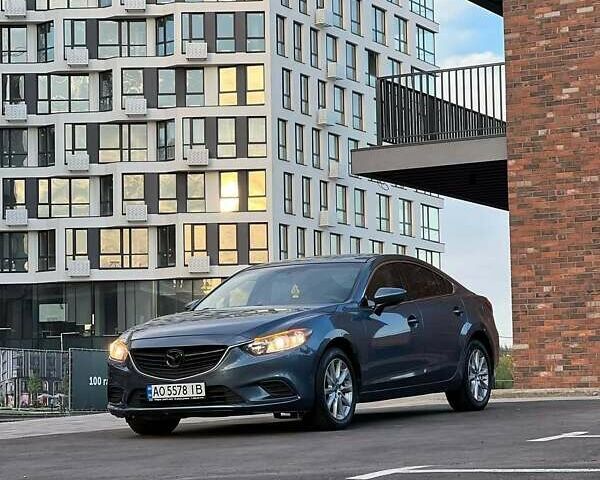 Синій Мазда 6, об'ємом двигуна 2.49 л та пробігом 218 тис. км за 9500 $, фото 1 на Automoto.ua