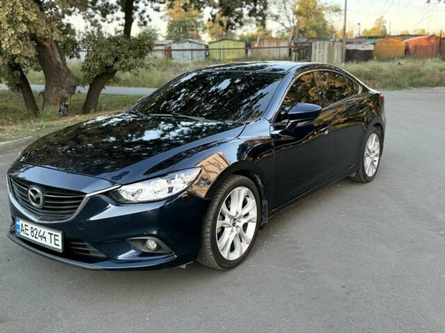 Синий Мазда 6, объемом двигателя 2.5 л и пробегом 219 тыс. км за 12493 $, фото 1 на Automoto.ua