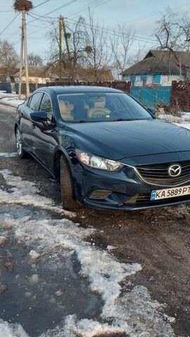 Синий Мазда 6, объемом двигателя 2.49 л и пробегом 115 тыс. км за 12000 $, фото 1 на Automoto.ua