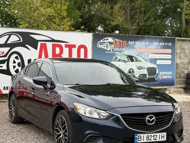 Синий Мазда 6, объемом двигателя 2.49 л и пробегом 177 тыс. км за 11300 $, фото 1 на Automoto.ua